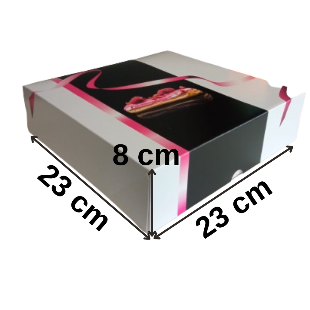 Pastry Box 23x8 – 50 pcs