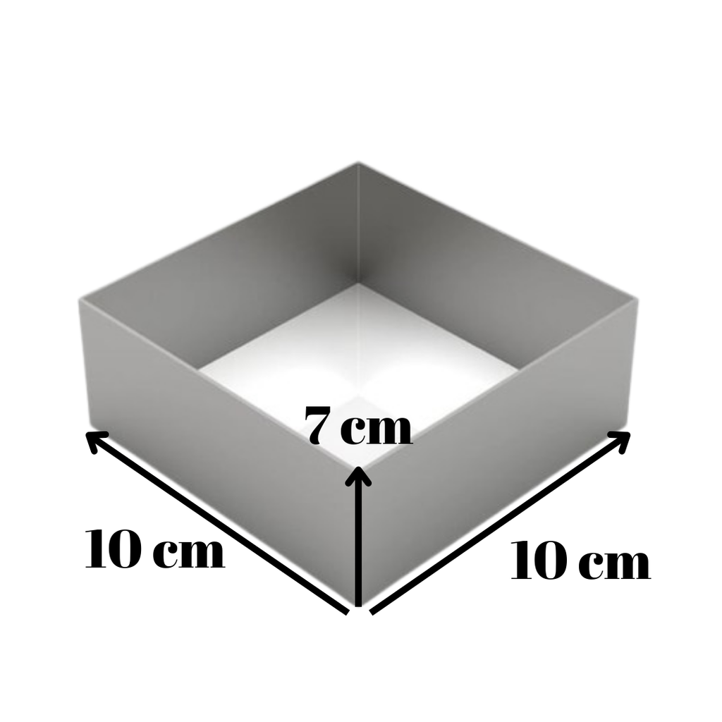 Kare Çember 10 x 10 x 7cm